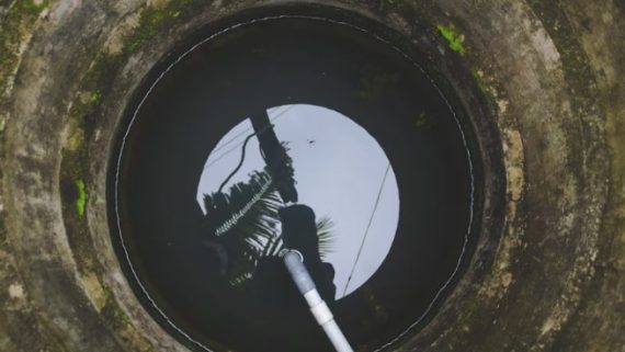 Mal olor del agua de pozo